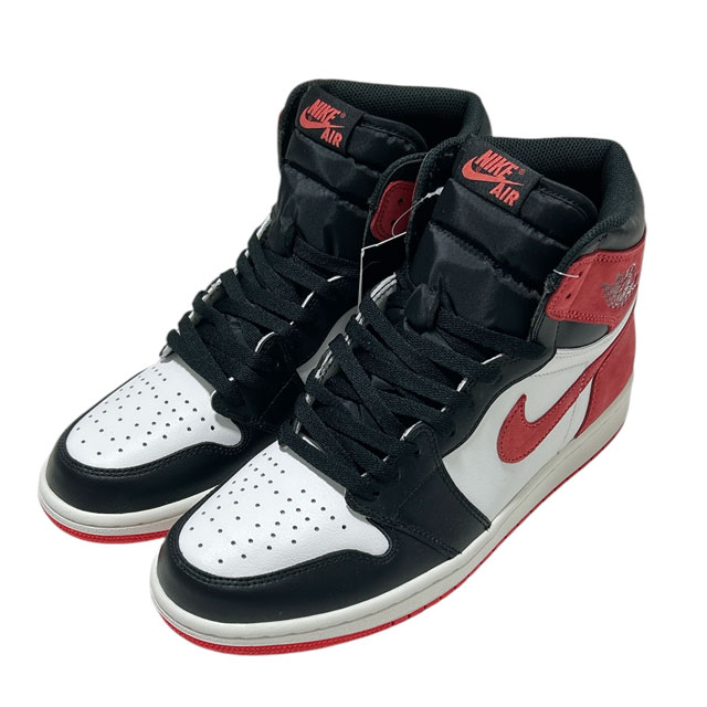 [ָݥ5ܥڡ!!]  ʥ NIKE AIR JORDAN 1 RETRO HIGH OG 硼1 ȥ ϥ SUMMIT WHITE/TRACK RED-BLACK 555088-112  28.0cm