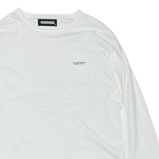 [ָݥ5ܥڡ!!] ͥСեå NEIGHBORHOOD CLASSIC-P/C-CREW.LS ĹµT WHITE  Mš