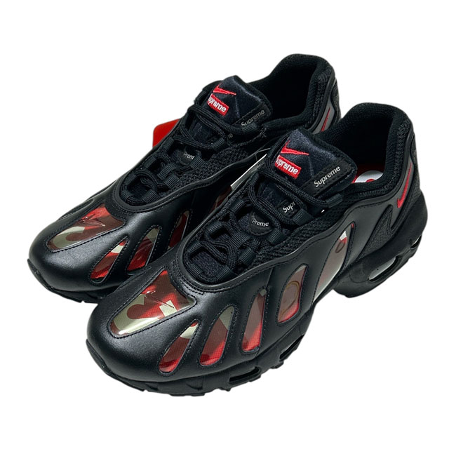 [ָݥ5ܥڡ!!]  ץ꡼ SUPREME x ʥ NIKE AIR MAX 96/S ޥå96 CV7652-002 BLACK/SPEED RED-CLEAR  28.0cm 