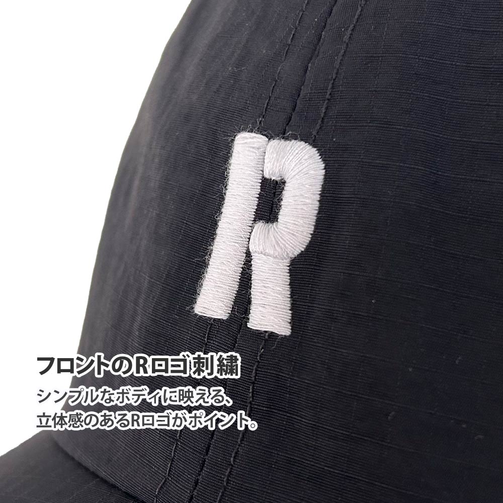 【新品　正規】Ron Herman　ロンハーマン　Rロゴキャップ　RHCキャップ すぐ届く！送料無料！☆ロンハーマンRHC R刺繍キャップ (Ron