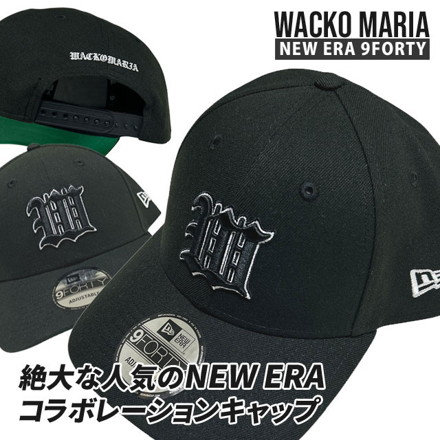 [ָݥ5ܥڡ!!]  拾ޥꥢ WACKO MARIA x ˥塼 NEW ERA 25SS 9FORTY ʥåץХå å  2025SS  GUILTY PARTIES ƥ ѡƥ NEWERA