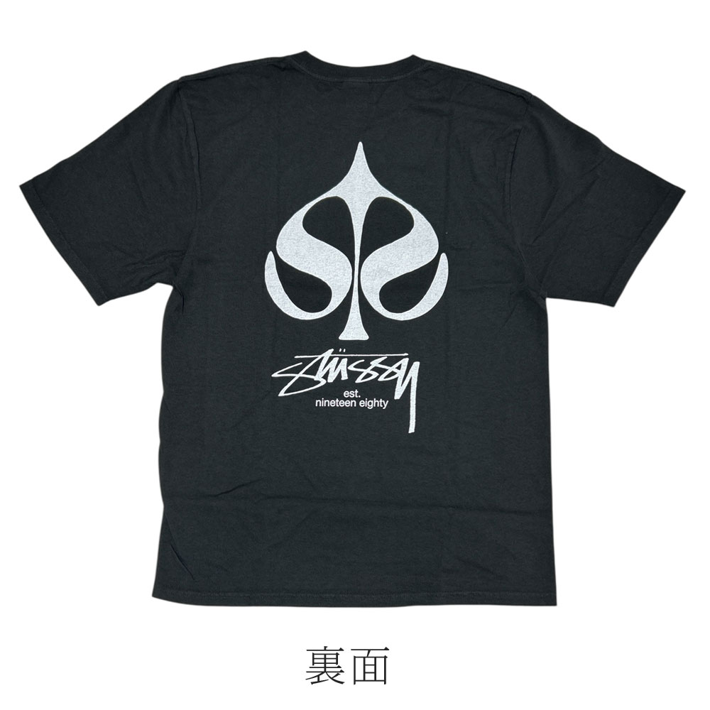 【stussy】SPADE TEE PIGMENT DYED 4色展開 要在庫確認 男女兼用 Spade Tee Pigment Dyed – Natural | Tees | Stüssy