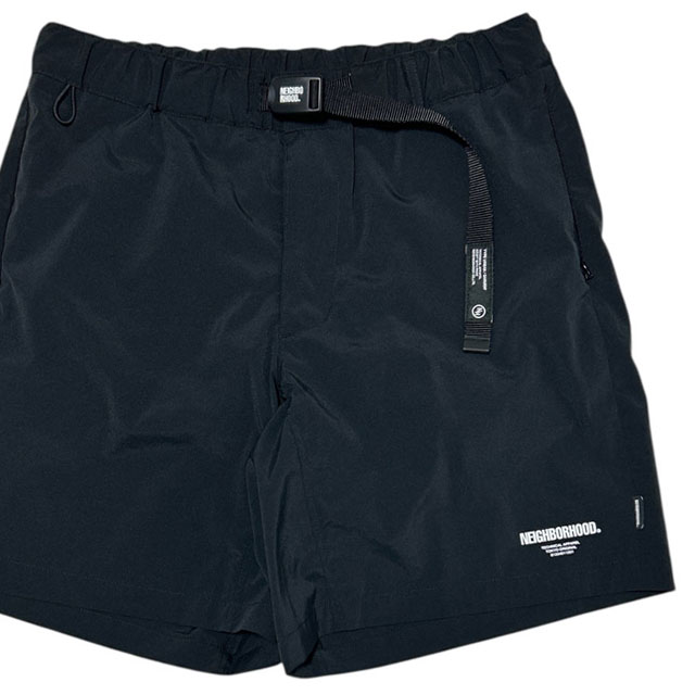 [���ָ���ݥ����5�ܥ����ڡ�����!!] �ͥ��С��եå� NEIGHBORHOOD 24SS MULTIFUNCTIONAL SHORT PANTS 241TSNH-PTM06 BLACK ��� M����������š�2024SS
