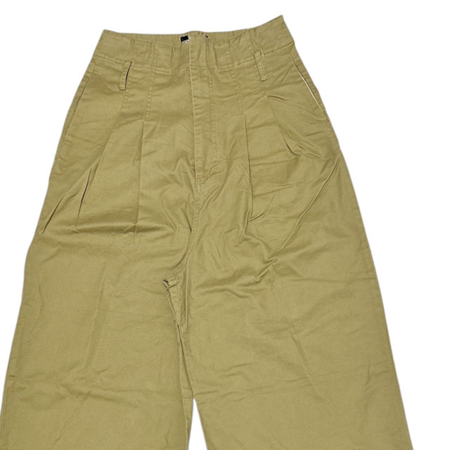 [���ָ���ݥ����5�ܥ����ڡ�����!!] ���ƥ塼���� �����ޥ� STUSSY WOMEN WIDE PANTS �磻�ɥѥ�� BEIGE ��ǥ����� M����������šۥ������