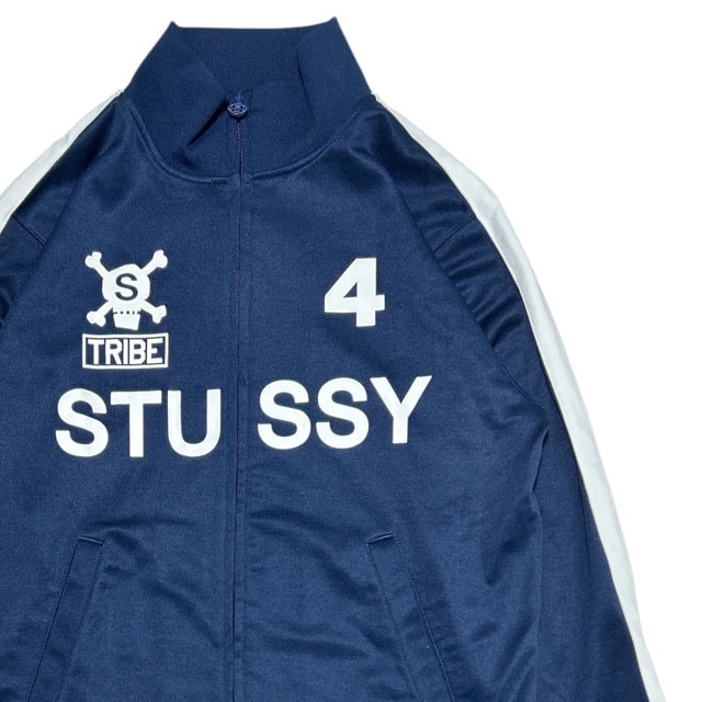 [ָݥ5ܥڡ!!] ƥ塼 STUSSY TRACK JACKET ȥå㥱å NAVY  Mšۥ㡼