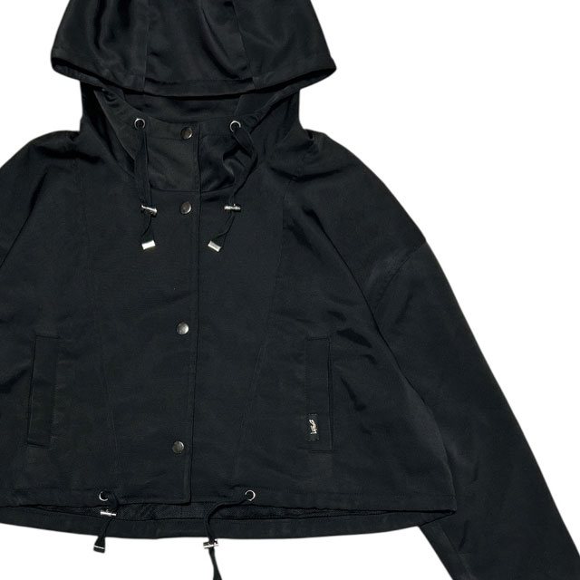 [ָݥ5ܥڡ!!] ƥ塼 ޥ STUSSY WOMEN SHORT JACKET 硼Ⱦ 㥱å BLACK ǥ M šۥ