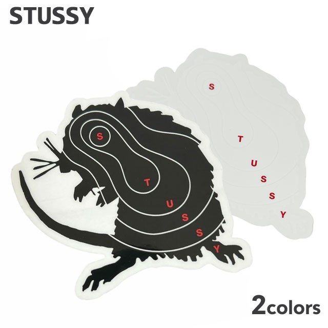 [���ָ���ݥ����5�ܥ����ڡ�����!!] ���� ���ƥ塼���� STUSSY RAT STICKER ���ƥå��� ������ ��å� �ͤ��� ��� ��ǥ����� ���� �������� ���ȥ꡼�� �����ȥܡ��� ���ȥå�����