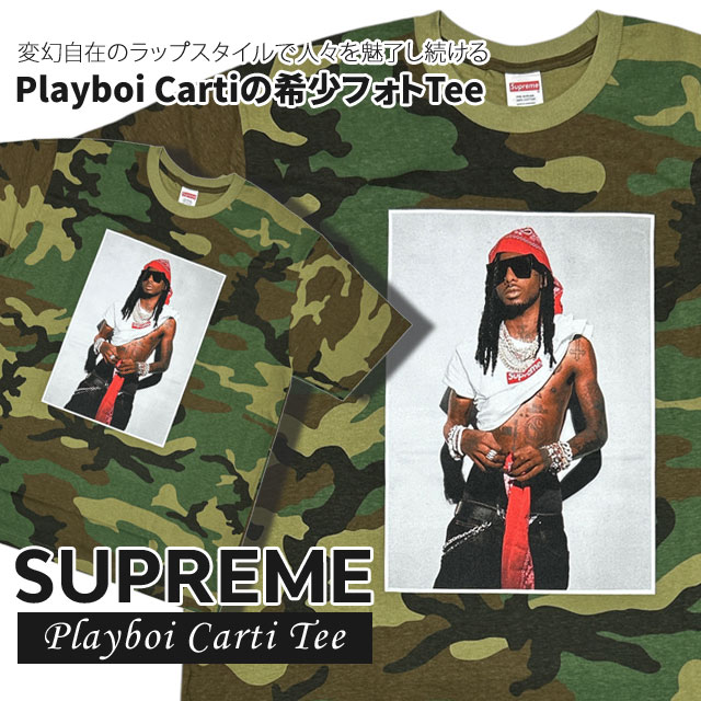[ָݥ5ܥڡ!!]  ץ꡼ SUPREME 25FW Playboi Carti Tee ץ쥤ܡƥ T  ǥ 2025FW 2025AW 25AW  ȥ꡼  