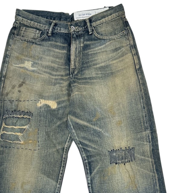 [ָݥ5ܥڡ!!]  ͥСեå NEIGHBORHOOD 25SS SAVAGE DENIM DP WIDE PANTS ǥ˥ ѥ 251XBNH-PTM07 INDIGO  M 2025SS