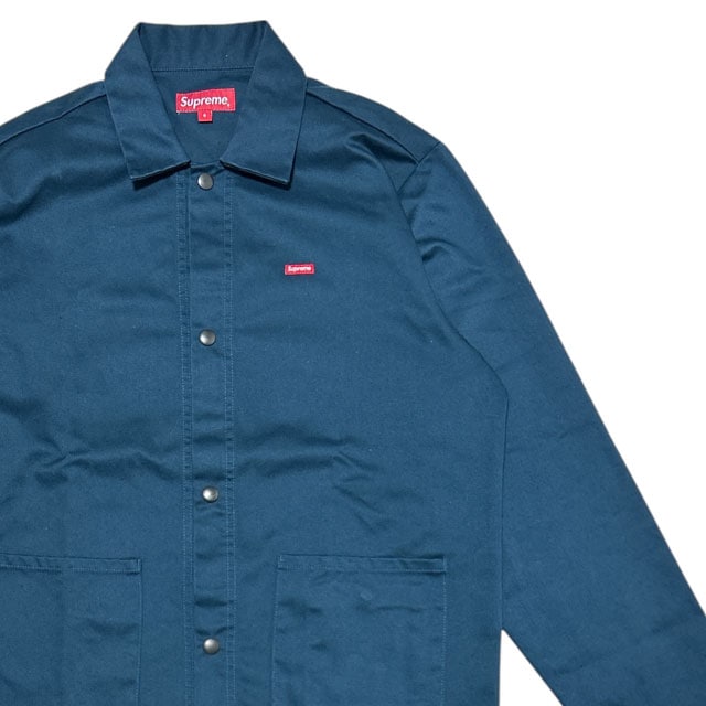 [ָݥ5ܥڡ!!] ץ꡼ SUPREME SMALL BOX SHOP JACKET ⡼ܥå åץ㥱å  NAVY  Sš
