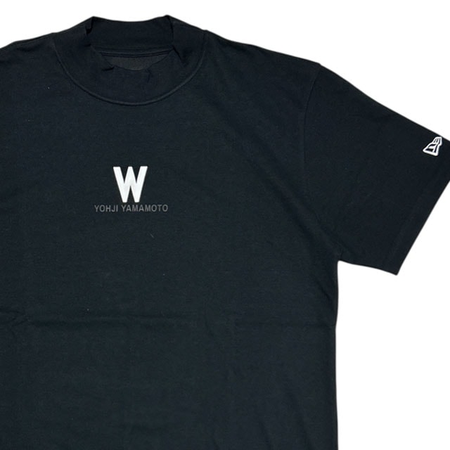 [ָݥ5ܥڡ!!]  磻ɥ 襦ޥ WILDSIDE Yohji Yamamoto x ˥塼 New Era MOCK NECK TEE T BLACK  XL