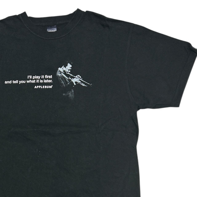 [ָݥ5ܥڡ!!] åץХ APPLEBUM PLAY T-SHIRT Tee T BLACK  XLš