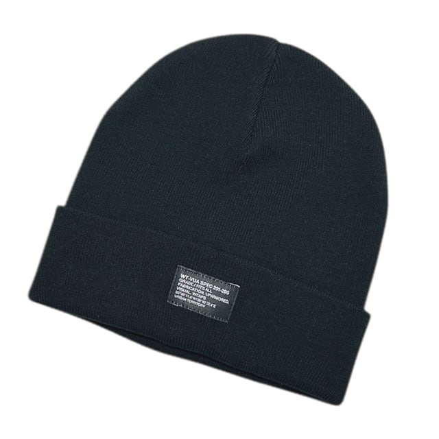 [ָݥ5ܥڡ!!] ֥륿åץ WTAPS BEANIE 03 ӡˡ 251MADT-HT03 BLACK  FREE