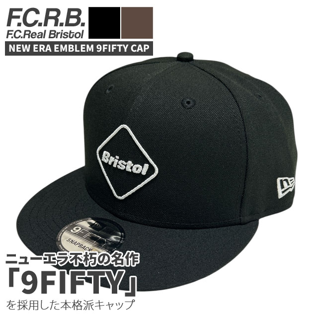 [ָݥ5ܥڡ!!]  եӡ F.C.R.B. NEW ERA EMBLEM 9FIFTY CAP ˥塼 å  ǥ  FCRB F.C.Real Bristol ե쥢֥ꥹȥ
