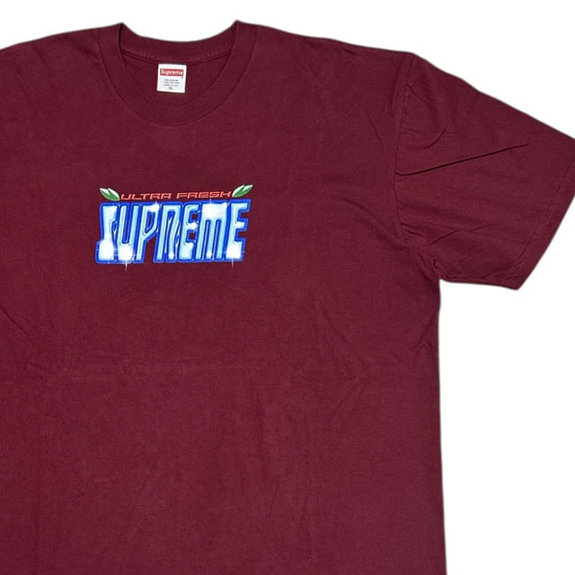 [ָݥ5ܥڡ!!] ץ꡼ SUPREME Ultra Fresh Tee T BURGUNDY  XL š