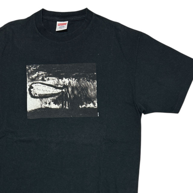 [���ָ���ݥ����5�ܥ����ڡ�����!!] ����ץ꡼�� SUPREME David Lynch Lithograph Tee �ǥӥåȥ��� ��ȥ���� T����� BLACK ��� L����������š�
