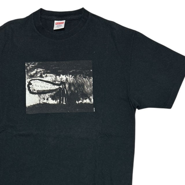 [ָݥ5ܥڡ!!] ץ꡼ SUPREME David Lynch Lithograph Tee ǥӥåȥ ȥ T BLACK  Lš
