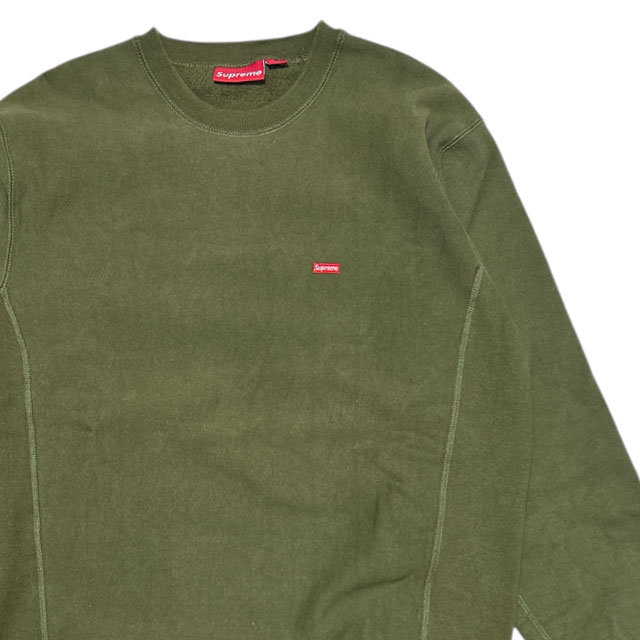 [ָݥ5ܥڡ!!] ץ꡼ SUPREME Small Box Crewneck 롼 å OLIVE  Lš