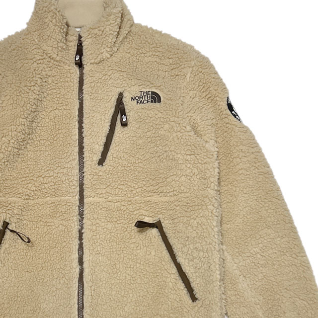 [���ָ���ݥ����5�ܥ����ڡ�����!!] �� �Ρ����ե����� �ۥ磻�ȥ졼�٥� THE NORTH FACE WHITE LABEL RIMO EX FLEECE JACKET �ե꡼�� ���㥱�å�BEIGE L������ ��󥺡���š�