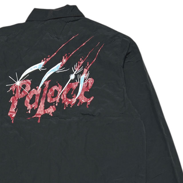 [���ָ���ݥ����5�ܥ����ڡ�����!!] �ѥ쥹 �������ȥܡ��� Palace Skateboards Scratchy Coach Jacket ���������㥱�å� BLACK ��� M����������š�