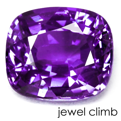 非加熱バイオレットサファイア 宝石 ルース １．１２ＣＴ|非加熱サファイア　宝石ルース