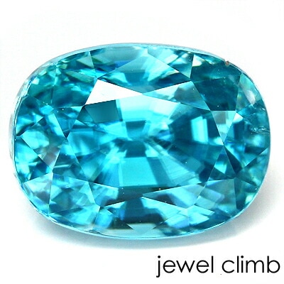 【サマーセール割引済】ブルージルコン 宝石 ルース ４．８７ＣＴ|ブルージルコン