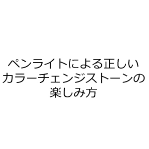���ڥ�饤�Ȥˤ�륫�顼�����󥸥��ȡ���γڤ���������