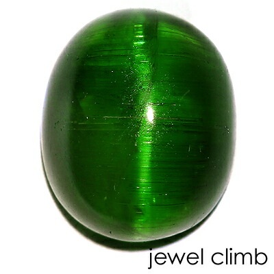 【高品質】グリーントルマリン キャッツアイ グリーントルマリン キャッツアイ 宝石 ルース 3．17CT宝石