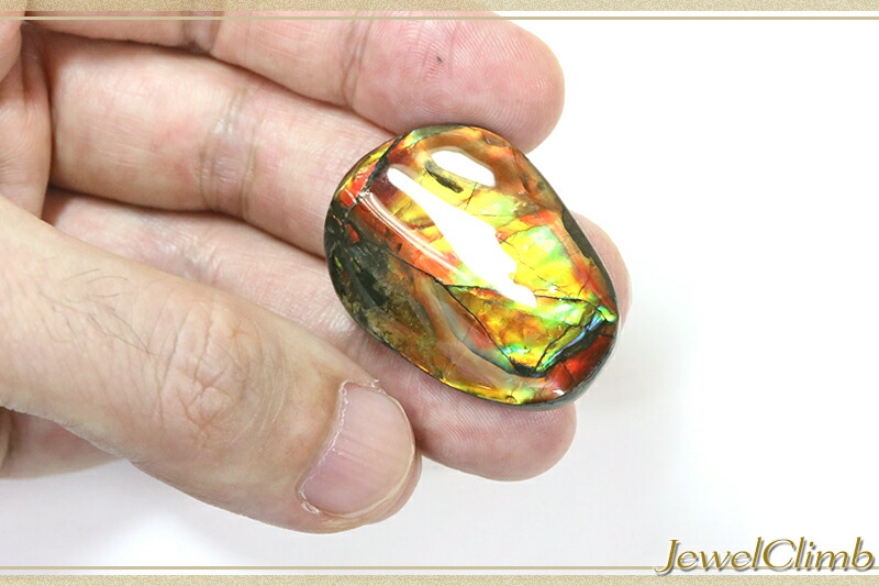 アンモライト　ルース　24-1413 19800 アンモライト ルース 24-1413 19800 古代の輝きをルースに