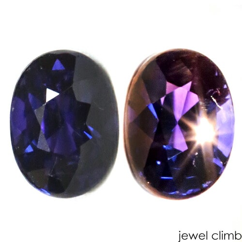 非加熱カラーチェンジサファイア 宝石 ルース １．３４ＣＴ|非加熱サファイア　宝石ルース