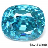 ブルージルコン 宝石 ルース ５．２９ＣＴ|ブルージルコン