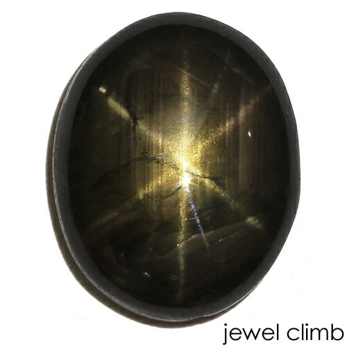 ブラックスターサファイア 宝石 ルース 6．21CT宝石 | 9月の