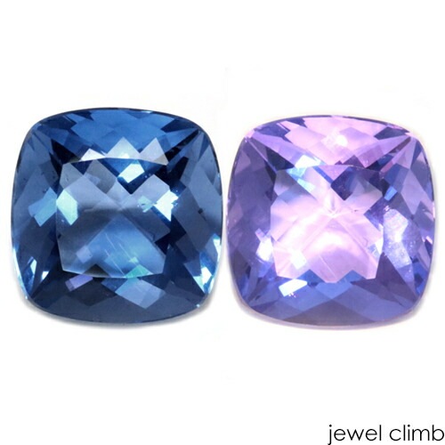 ナイジェリア産、カラーチェンジフローライト 中国産カラーチェンジフローライト1石ルース