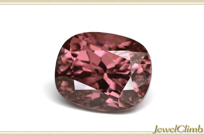 非加熱ローズピンクジルコン 宝石 ルース 3．93CT宝石