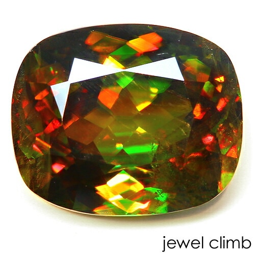 【７月の新誕生石特集】 クロムスフェーン 宝石 ルース ３．６５ＣＴ|7月の誕生石スフェーン特集