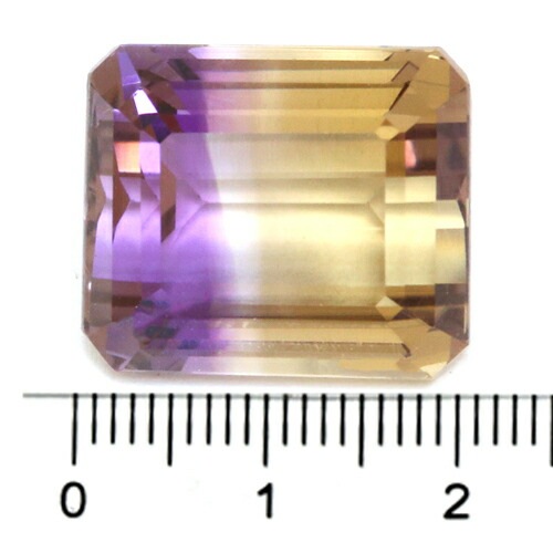 アメトリン 宝石 ルース 7．80CT宝石 | バイカラーアメシスト