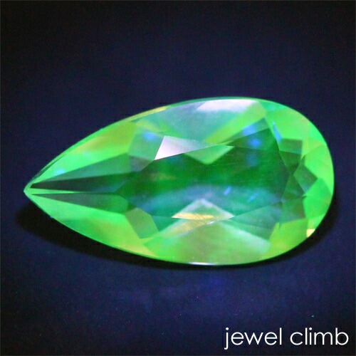 究極品質 オパール最高峰希少価値 虹煌めくエメラルドグリーンハイア