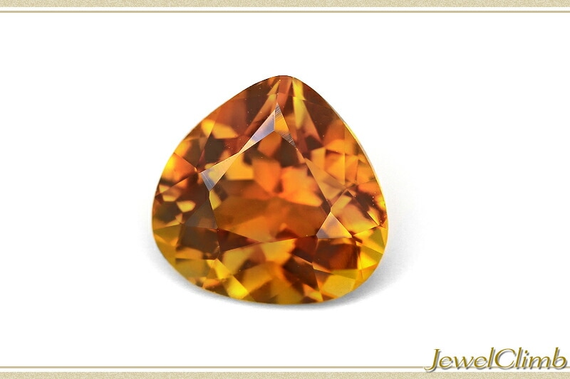 オレンジトルマリン 宝石 ルース 0．99CT宝石 | トルマリン | 直