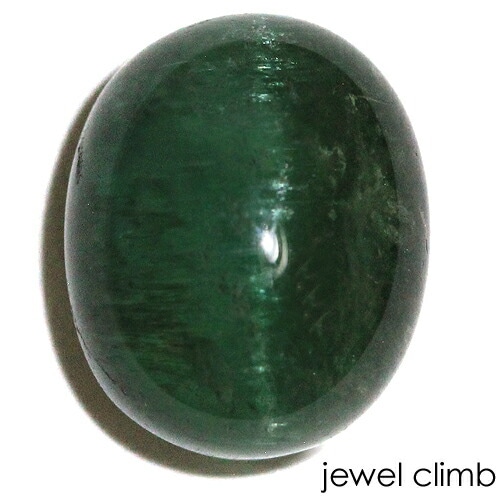グリーントルマリン キャッツアイ 宝石 ルース ３．８９ＣＴ