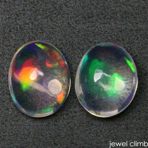 ウォーターオパール 宝石 ルース ≪ペアストーン≫０．８７ＣＴ