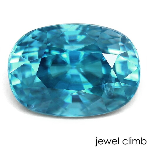 ブルージルコン 宝石 ルース ５．０４ＣＴ|ブルージルコン