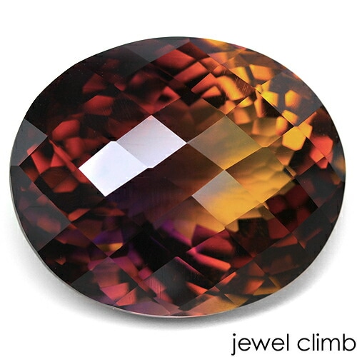 アメトリン 宝石 ルース ４０．１３ＣＴ|バイカラーアメシスト・アメトリン