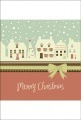 ポストカード　クリスマスカード　イラスト　街　［FD2019］