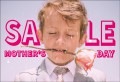 ポストカード　年間行事　母の日　人物　男の子　カーネーション　［JD1044］