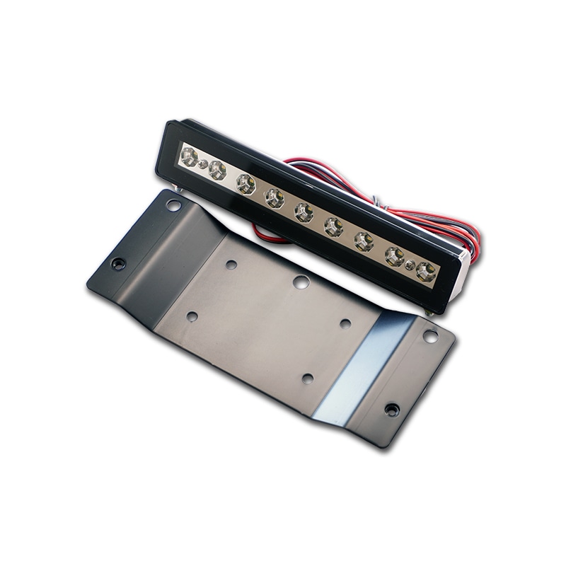 ナンバー 移動ブラケット <br> ＆ <br> LED ナンバー灯