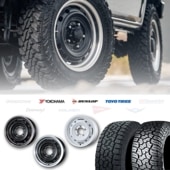 175/80R16 選べるタイヤセット <br> UNIONRIM TX 16×5.5J +20