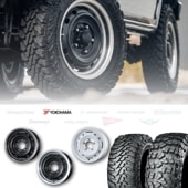 6.50R16 選べるタイヤセット <br> UNIONRIM TX 16×5.5J +20 139.7 5H <br> 1本価格 ジムニー シーエルリンク