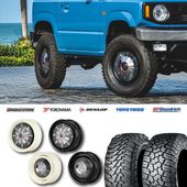 215/70R16 選べるタイヤセット <br> The First 16×5.5J +20 139.7 5H <br> 1本価格 ジムニー シーエルリンク