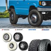 225/70R16 選べるタイヤセット <br> The First 16×5.5J +20 139.7 5H <br> 1本価格 ジムニー シーエルリンク