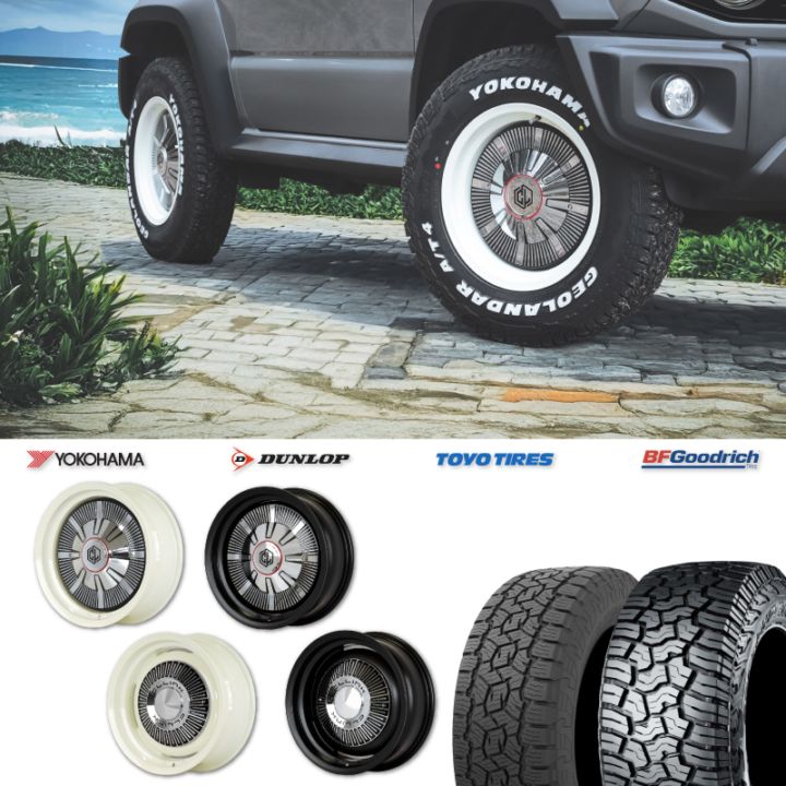 225/70R16 選べるタイヤセット <br> The First 16×6J -5 139.7 5H <br> 1本価格 シエラ シーエルリンク
